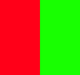 rouge - vert